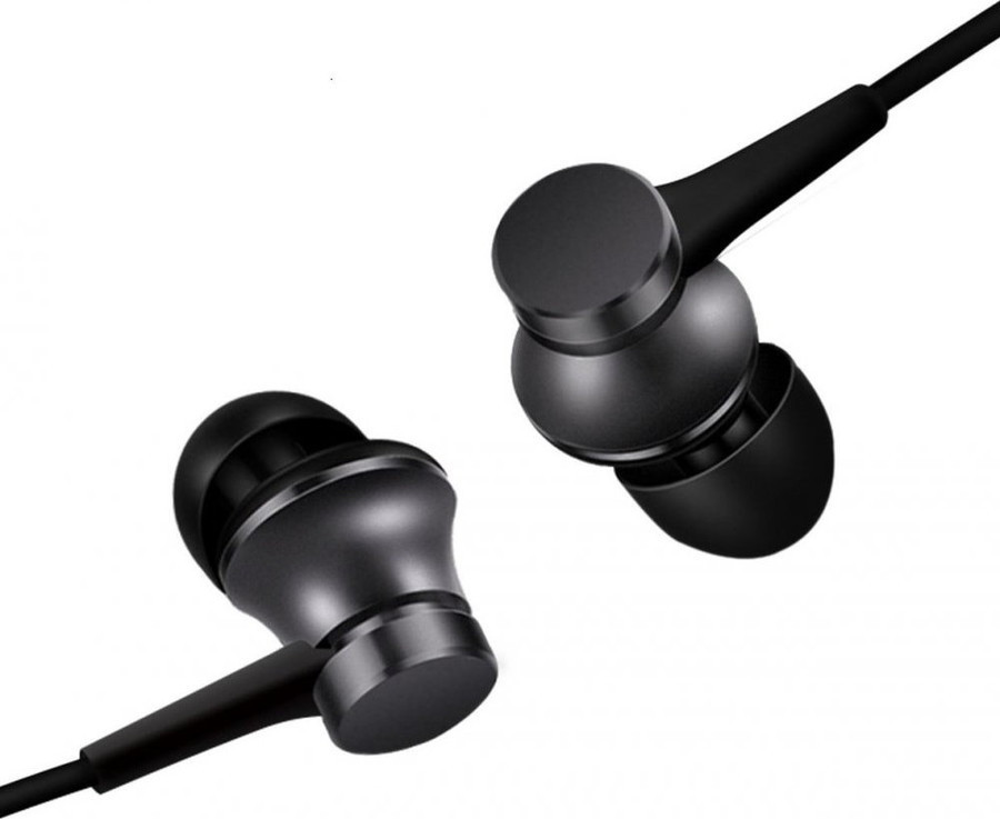 Наушники Xiaomi Mi In-Ear Headphones Basic HSEJ03JY (черный) - фото 1 - id-p211464865