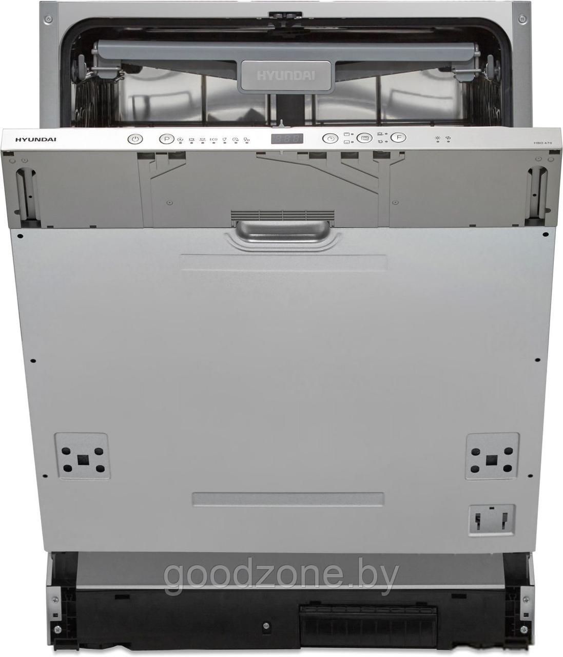 Встраиваемая посудомоечная машина Hyundai HBD 470 - фото 1 - id-p202057615