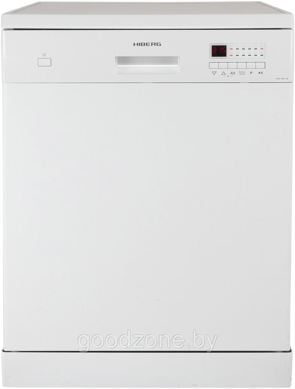 Отдельностоящая посудомоечная машина Hiberg F68 1430 W