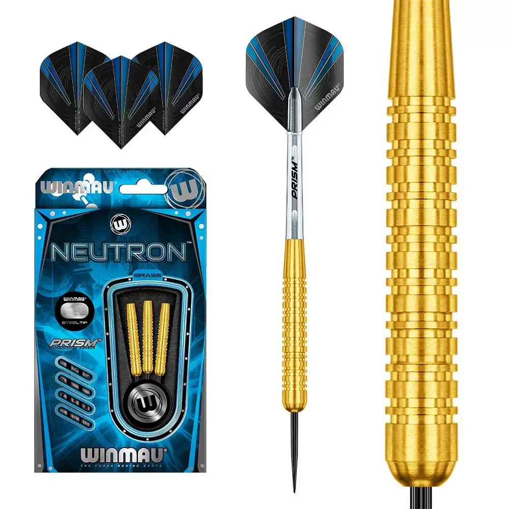 Winmau Neutron 23 gr. Латунь. Дротики для дартса - фото 1 - id-p210928232