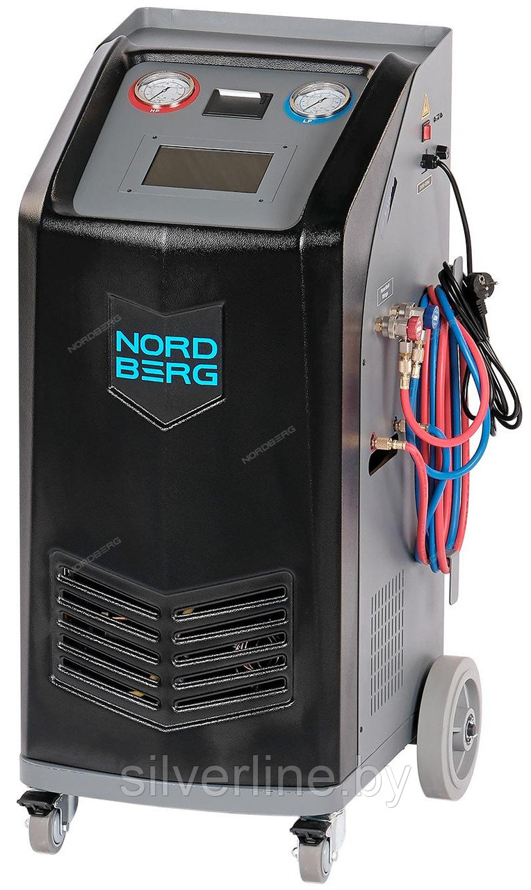 Установка автомат для заправки автомобильных кондиционеров с принтером и тестом утечки NF16 - фото 1 - id-p211465006