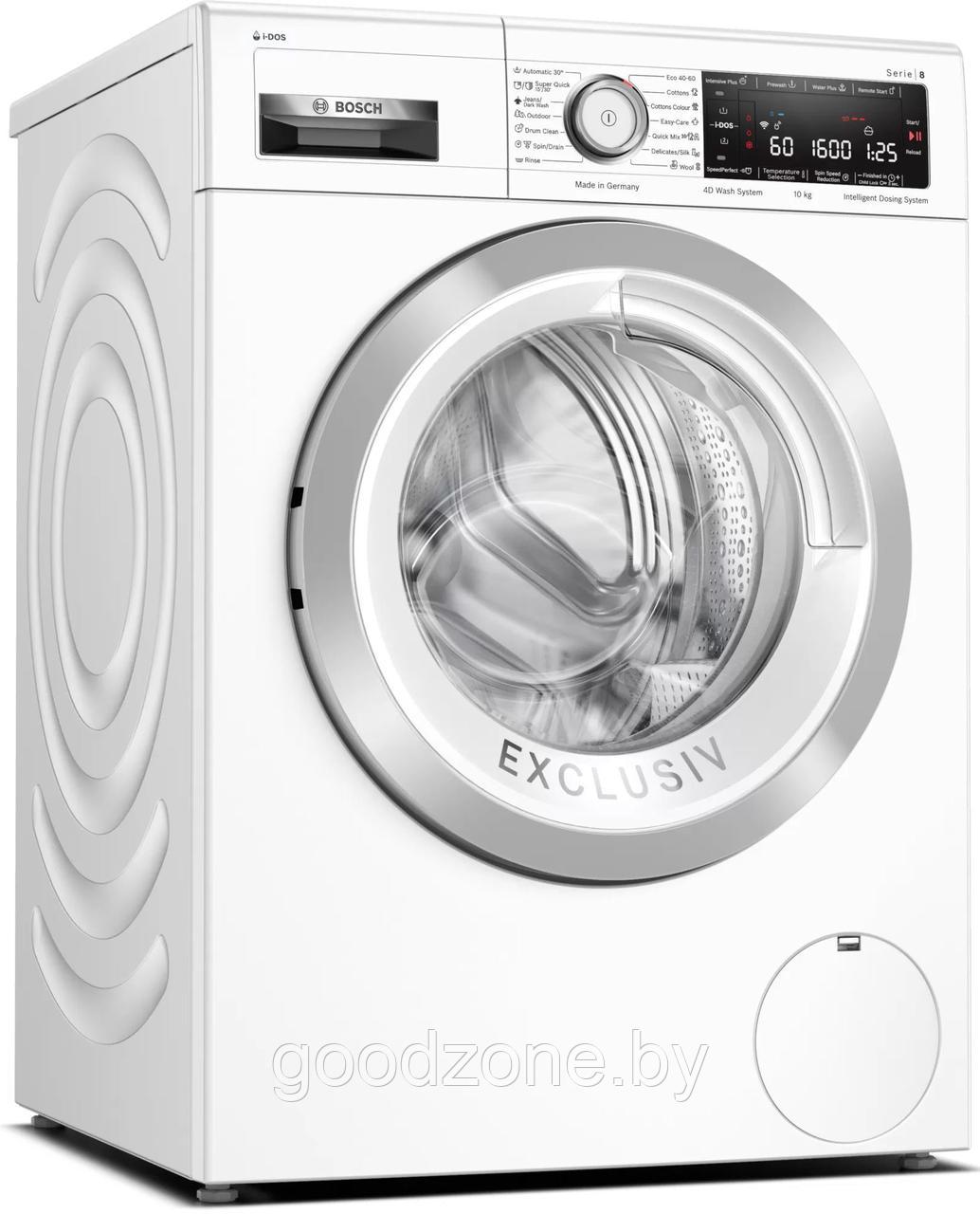 Стиральная машина Bosch Serie 8 WAX32KH2BY
