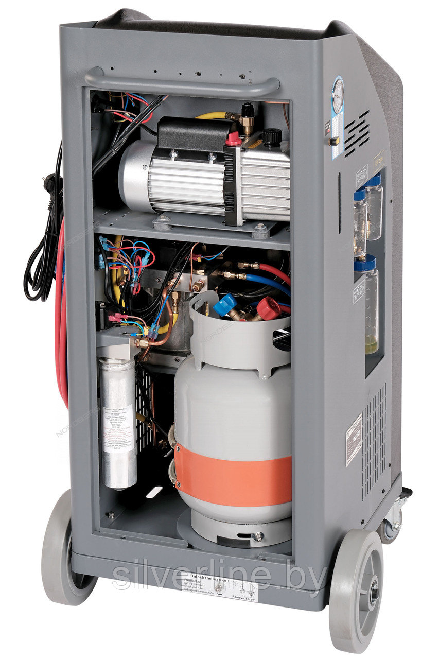 Установка автомат для заправки автомобильных кондиционеров с принтером и тестом утечки NF16 - фото 9 - id-p211465006