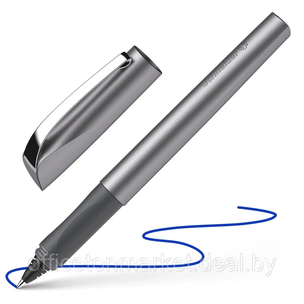 Ручка-роллер "Schneider Ceod Shiny", M, графит, стерж. синий - фото 2 - id-p208049965