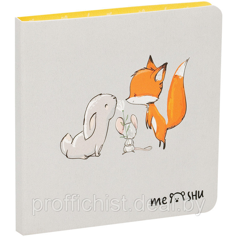 Флажки-закладки и самоклеящиеся блоки в наборе MESHU "Fox&Rabbit", 74*74мм, 60*15мм, 25л. ЦЕНА БЕЗ НДС - фото 4 - id-p211465657