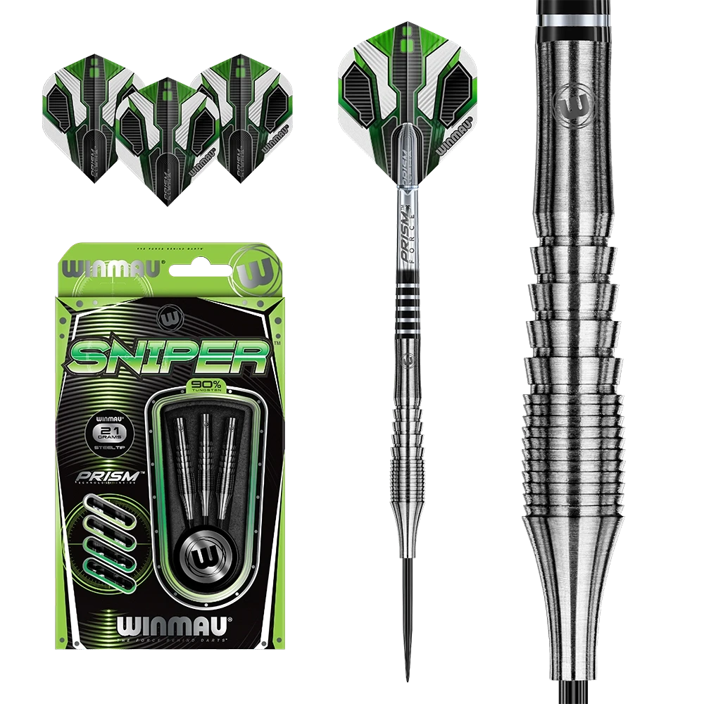 Winmau Sniper 21 gr. 90% вольфрам. Дротики для дартса - фото 1 - id-p210928233