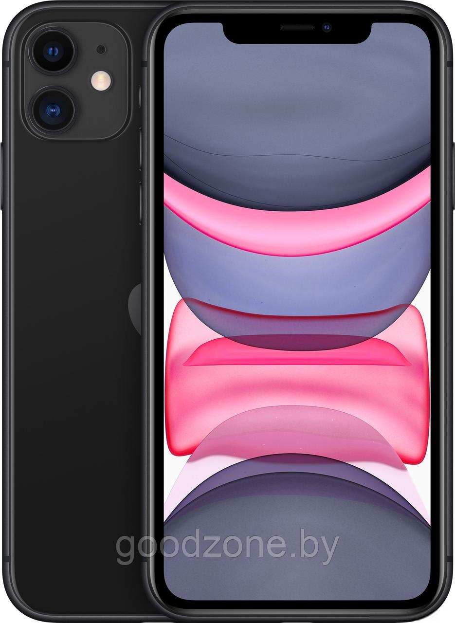 Смартфон Apple iPhone 11 128GB (черный) - фото 1 - id-p201809520