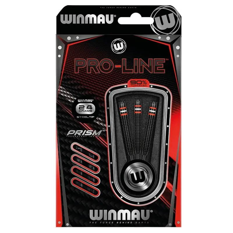 Winmau Pro-Line 24 gr. 90% вольфрам. Дротики для дартса - фото 4 - id-p210928235