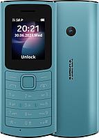 Кнопочный телефон Nokia 110 4G Dual SIM (бирюзовый)