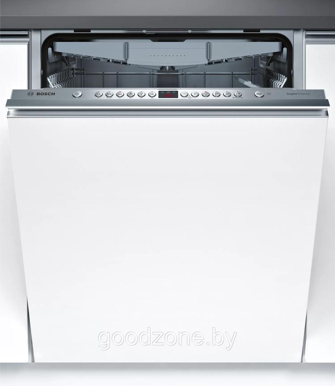 Встраиваемая посудомоечная машина Bosch Serie 4 SMV46KX55E - фото 1 - id-p211459771