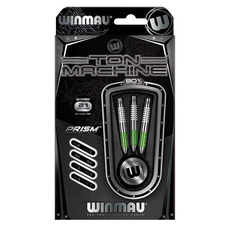 Winmau Ton Machine 21 gr. 80% вольфрам. Дротики для дартса - фото 3 - id-p210928243