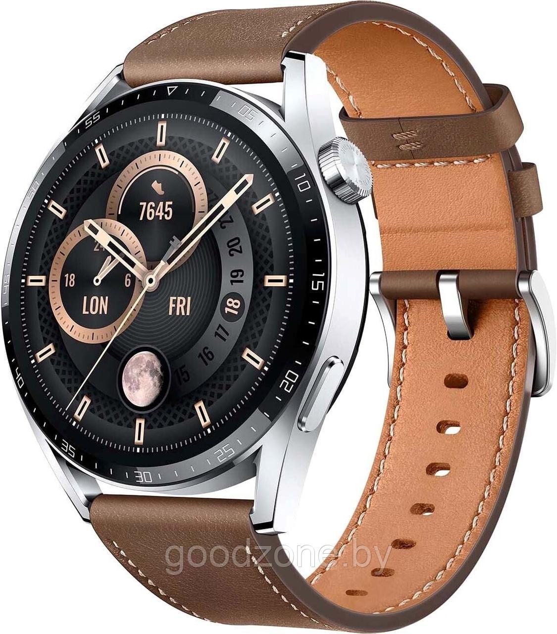 Умные часы Huawei Watch GT 3 Classic 46 мм - фото 1 - id-p201810699