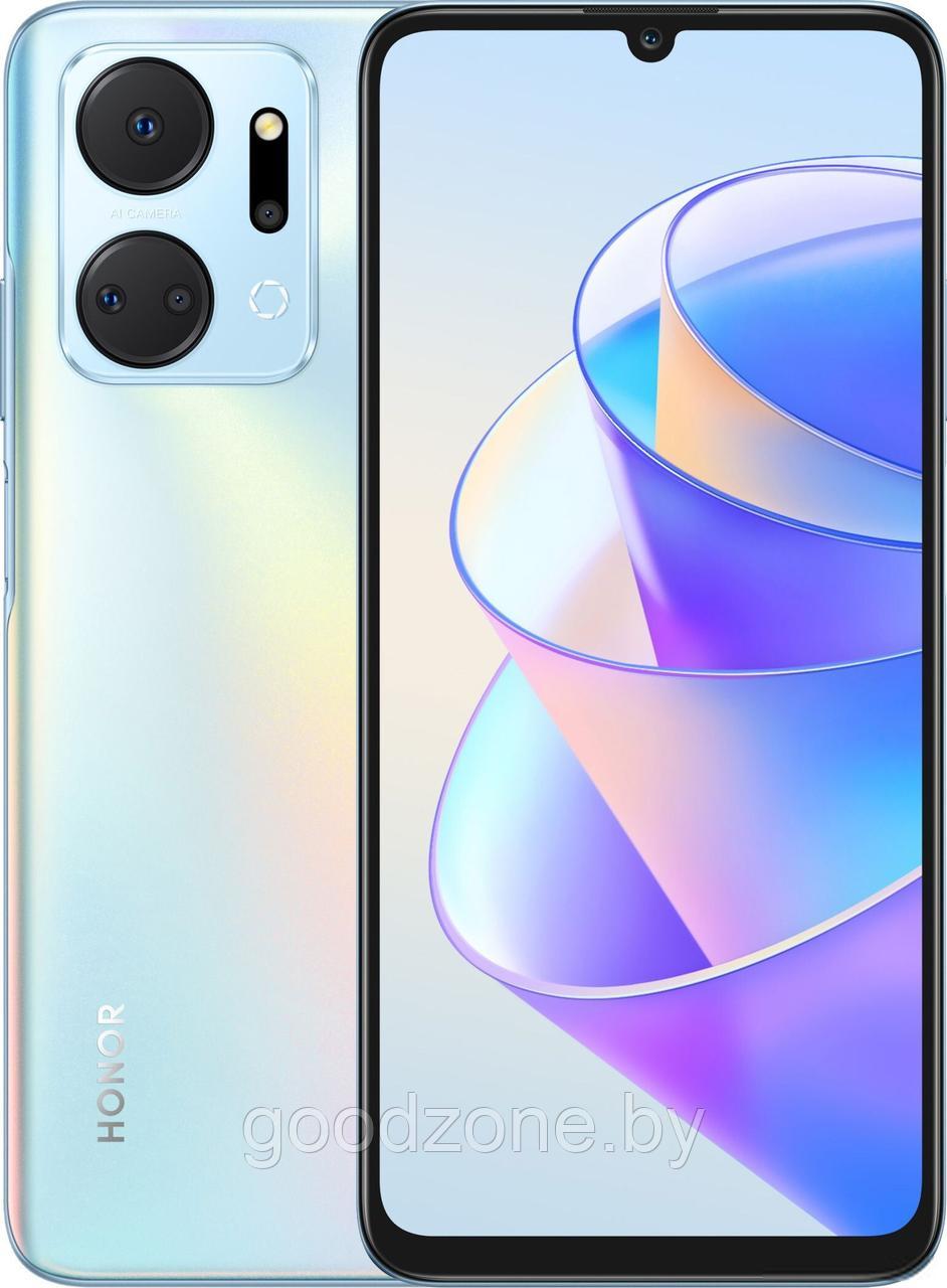 Смартфон HONOR X7a 4GB/128GB (титановый серебристый)