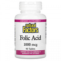 Natural Factors Folic Acid