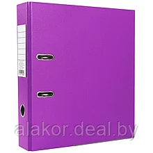 Папка-регистратор А4,   "OfficeStyle", ПВХ ЭКО, A4,фиолетовый, 75мм