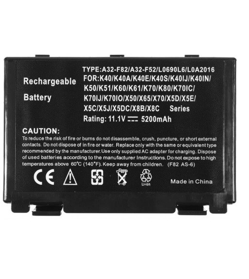 Аккумуляторная батарея A32-F82 для ноутбука Asus X5CQ, 17537, X5DAD, X5DAF, X5DC, X5DID, X5DIE, X5DIJ - фото 1 - id-p94889851