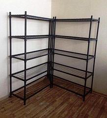 Сварные стеллажи, из металла