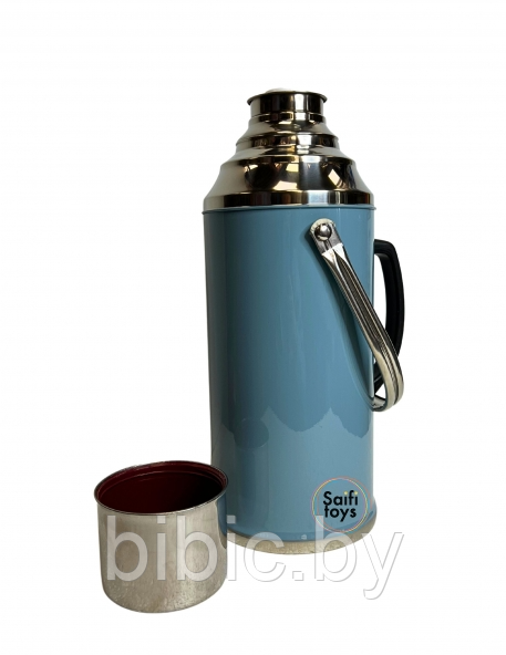 Термос универсальный металлический с узким горлом SA-81 1.2 литра, термос для чая, кофе, напитков 2 цвета - фото 2 - id-p211469468