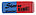 Ластик Silwerhof Star 40  57х19.5х8мм каучук термопластичный синий, фото 2