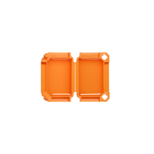 Муфта гелевая ORNO IP х8, до 4мм², до 1 кВ, 45х28х12мм, полиамид, оранжевая (4 шт упак.) - фото 3 - id-p211469768