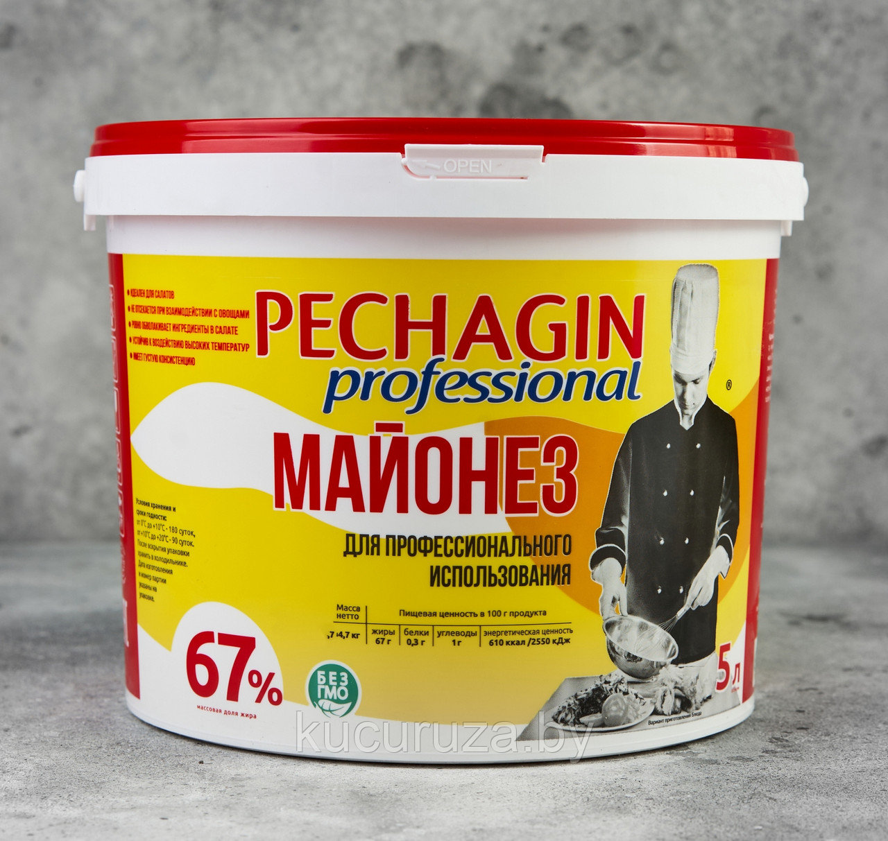 Майонез Pechagin professional Profi 67%, 5 л