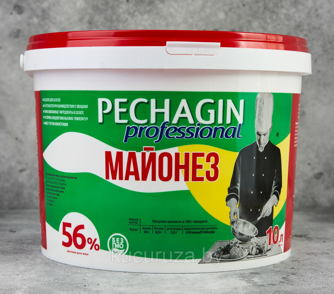 Майонез Pechagin professional Profi 56%, 10 л - фото 1 - id-p118672111