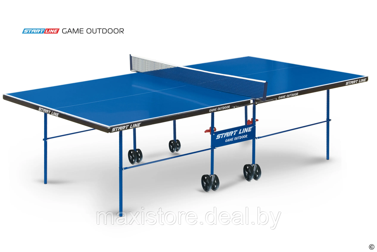 Теннисный стол Start Line Game Outdoor с сеткой - фото 1 - id-p211470626