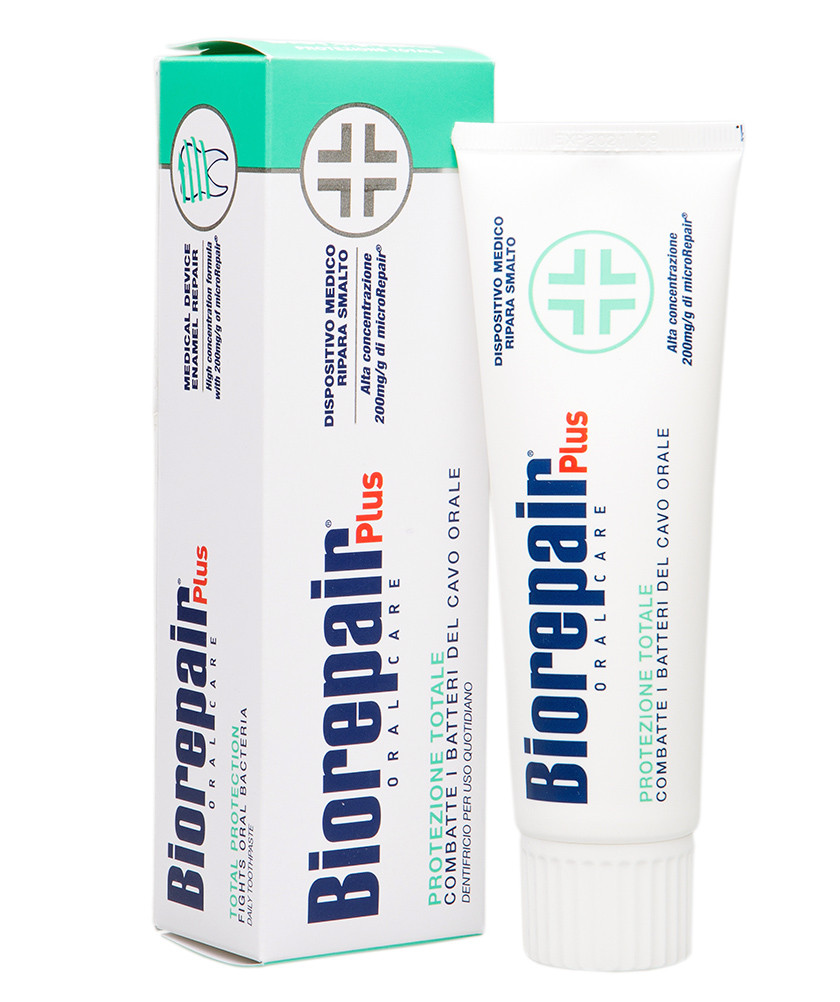 Зубная паста серии Биорепейр Для комплексной защиты зубов (BioRepair Plus Sensitive teeth) 75мл