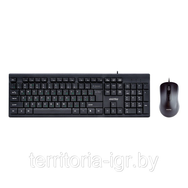 Проводной набор клавиатура + мышь SBC-114282-K черный Smartbuy - фото 2 - id-p211469919