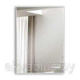 Зеркало Алмаз-Люкс М-397 70x50Зеркало в белом профиле 17 мм Алмаз-Люкс M-397 700x500
