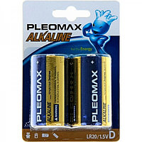 Батарейка Pleomax Alkaline D LR20-2BL 2 шт