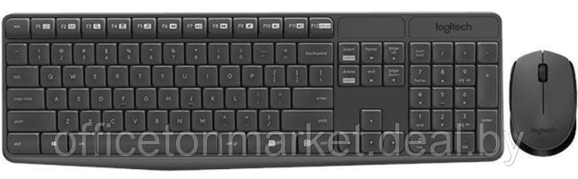 Набор мышь и клавиатура "MK235", беспроводная, черный - фото 2 - id-p211389265