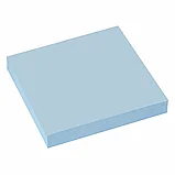 Блок самоклеящийся (стикеры) STAFF 76х76мм, 100 листов, голубой, 129362, Китай, фото 2