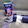 Раздвижной кемпинговый фонарь Colorful Magic c диско лампой и солнечной батареей SX-6888T / 3 вида свечения, р, фото 2
