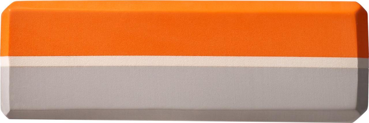 Блок для йоги Bradex SF 0731, оранжевый/серый - фото 4 - id-p211447521