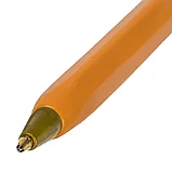 Ручка шариковая STAFF Basic Orange BP-01, СИНЯЯ, длина корпуса 14см, 1 мм, 143740, Китай, фото 3