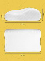 Ортопедическая подушка с эффектом памяти Comfort Memory Pillow, фото 3