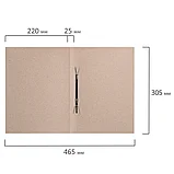 Скоросшиватель картонный STAFF, гарантированная плотность 220 г/м2, до 200л, 124875, Россия, фото 7