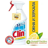 Средство для мытья стекол и окон Клин (Clin) Лимон 500 мл, фото 2