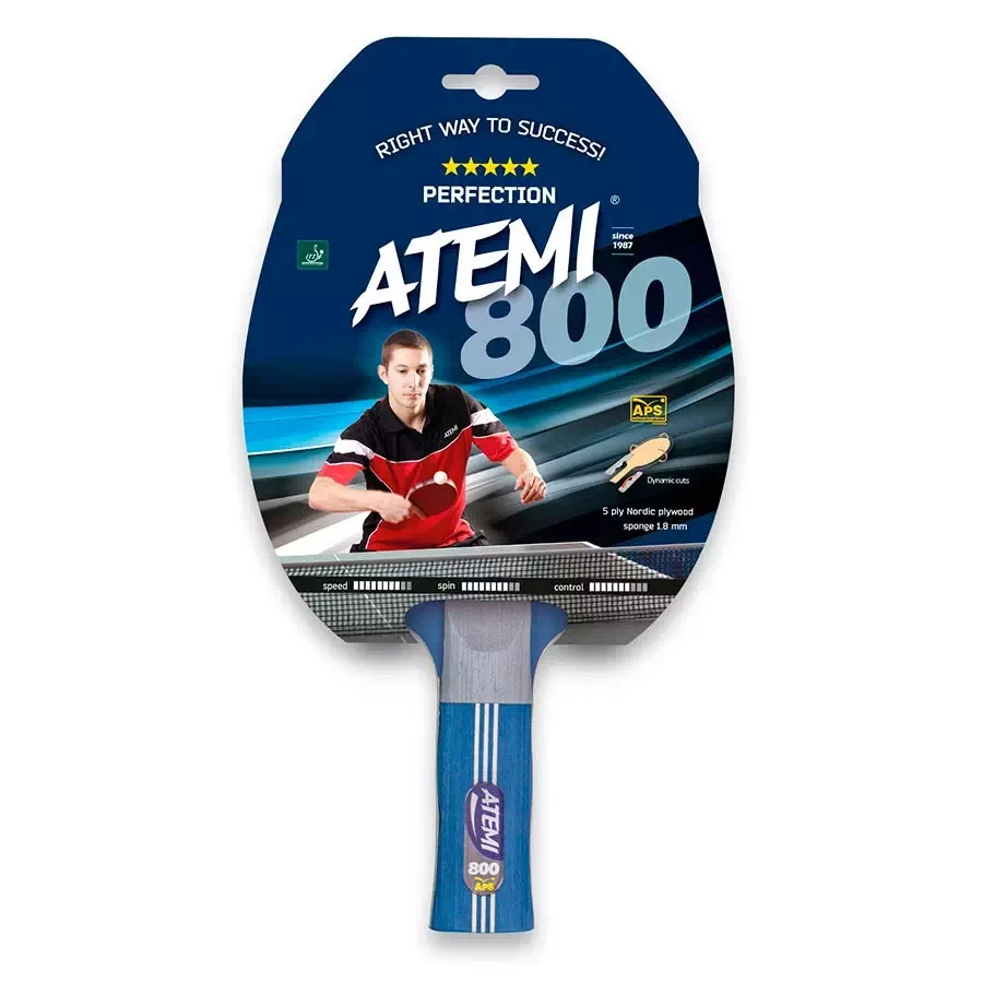 Ракетка для настольного тенниса ATEMI 800 Perfection - фото 1 - id-p210928082