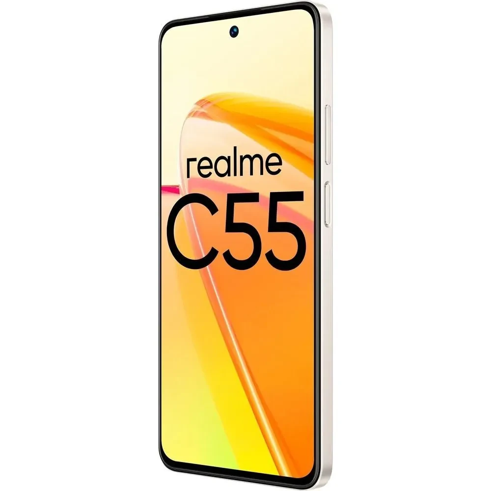 Смартфон Realme C55 8GB/256GB с NFC Перламутровый - фото 3 - id-p211484475