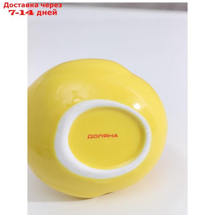Дозатор для жидкого мыла Доляна "Уточка", 330 мл, цвет жёлтый - фото 3 - id-p211456891