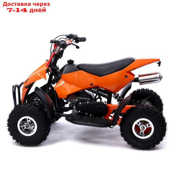 Квадроцикл бензиновый ATV R4.35 - 49cc, цвет оранжевый - фото 2 - id-p211455993