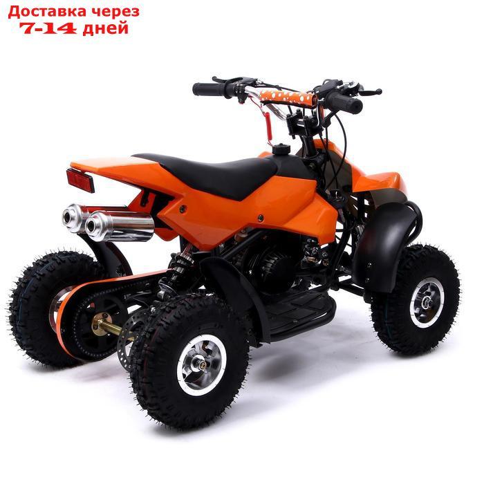 Квадроцикл бензиновый ATV R4.35 - 49cc, цвет оранжевый - фото 3 - id-p211455993
