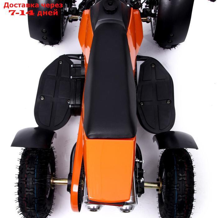 Квадроцикл бензиновый ATV R4.35 - 49cc, цвет оранжевый - фото 7 - id-p211455993