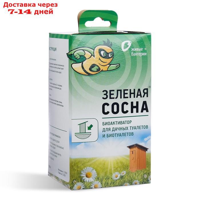 Биоактиватор для дачных туалетов и биотуалетов Зелёная сосна, 300 гр, - фото 1 - id-p211457083