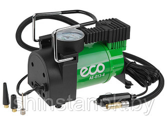 Компрессор автомобильный ECO AE-013-4 (12 В, 130 Вт, 35 л/мин, 10 бар (манометр 7 бар), сумка)