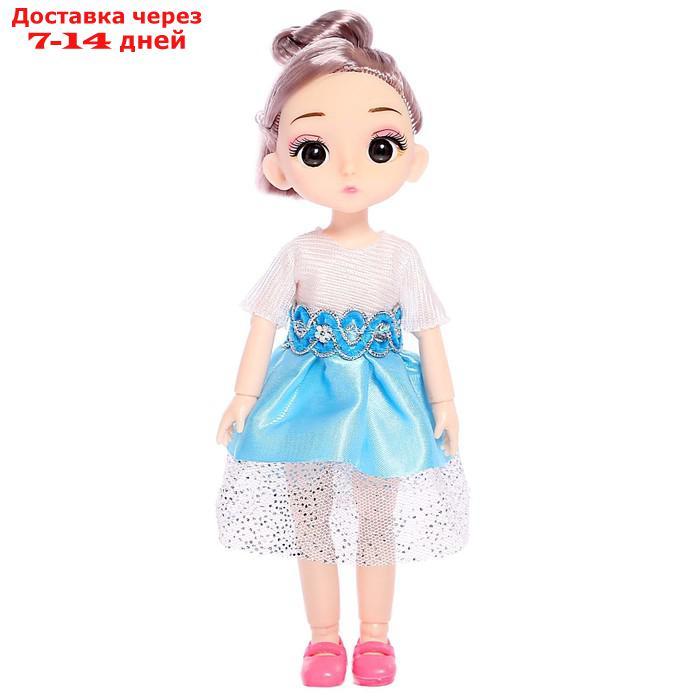 Кукла модная шарнирная "Лиза" в платье, МИКС - фото 2 - id-p211458598