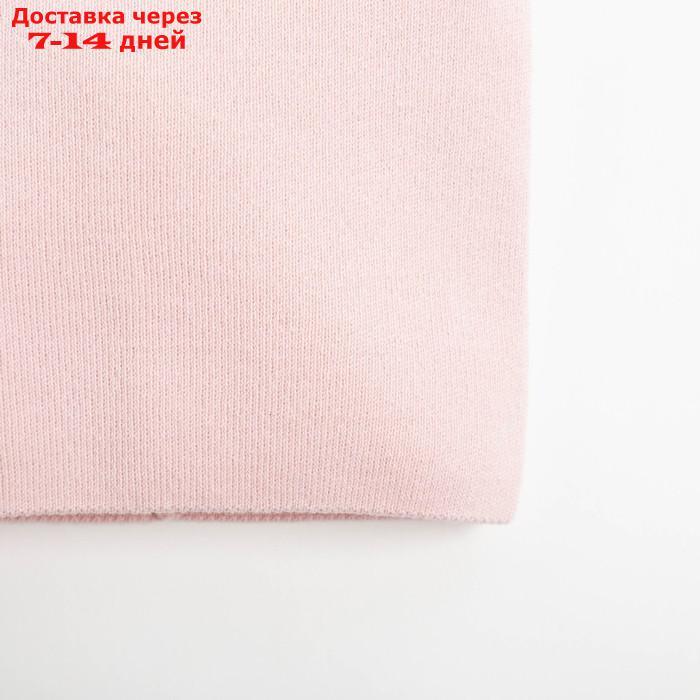 Шапка для девочки, цвет светло-розовый, размер 46-48 - фото 2 - id-p211458672