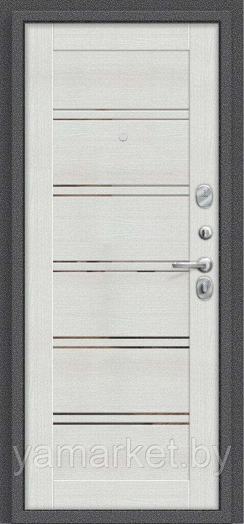 Дверь входная Porta R 104.П28 Антик Серебро/Bianco Veralinga - фото 3 - id-p211488033
